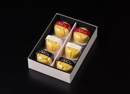 金沢 黄味しぐれ　6個入セット
価格：1,200円(税込)